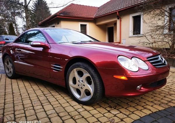 Mercedes-Benz SL cena 79999 przebieg: 77400, rok produkcji 2005 z Swarzędz małe 379